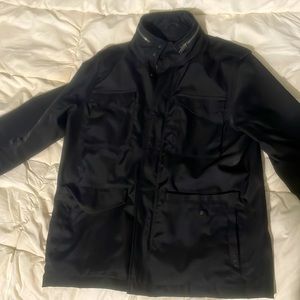 John Vartavos convertible zip in hooded jacket